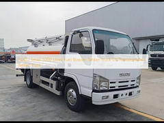 إسوزو صغيرة 5000 لتر وقود بوسر ناقلة شاحنة النفط النقل ناقلة شاحنة