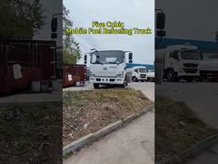 FAW 4*2 Manual Transmission Fuel Truck 5-10CBM Mobile Fuel Bowser Vehicle