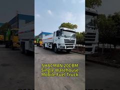 SHACMAN 6x4 Manual New Fuel Bowser Truck 22CBM Customizable Tank Diesel Oil Transport Vehicle