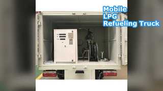 5000L LPG Bobtail Truck Mobile Refueling Solution